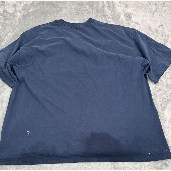 Vintage 2004 Cleveland Indians MLB Short Sleeve T Shirt Men's Size 2XL XXL Blue - Picture 2 of 13